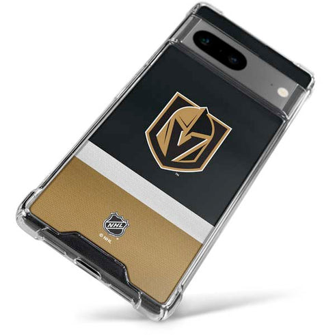 NHL Vegas Golden Knights Jersey Google Pixel 7a Clear Case
